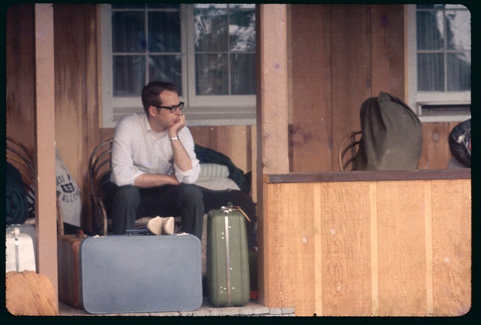 Jim Eby waiting 1970